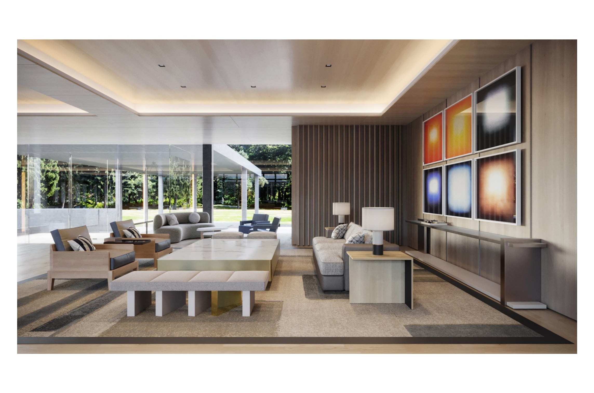 Lobby lounge